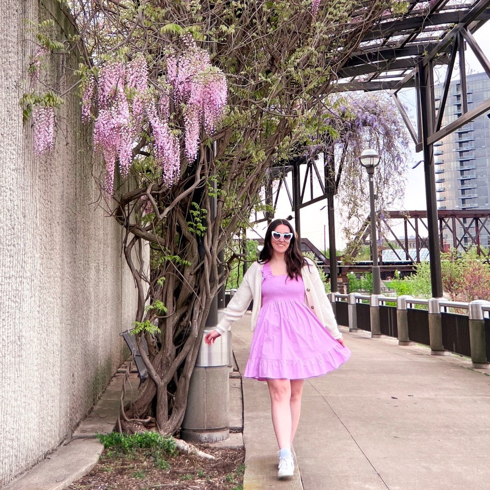 Lilac Hill House Nap Dress with pockets